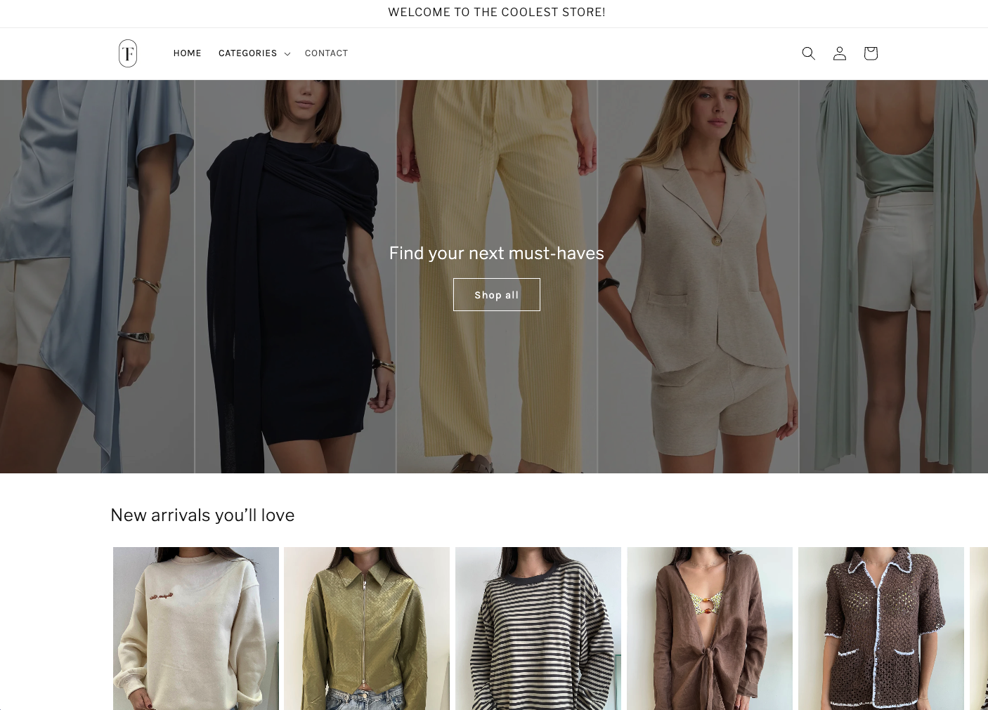 E-commerce preview