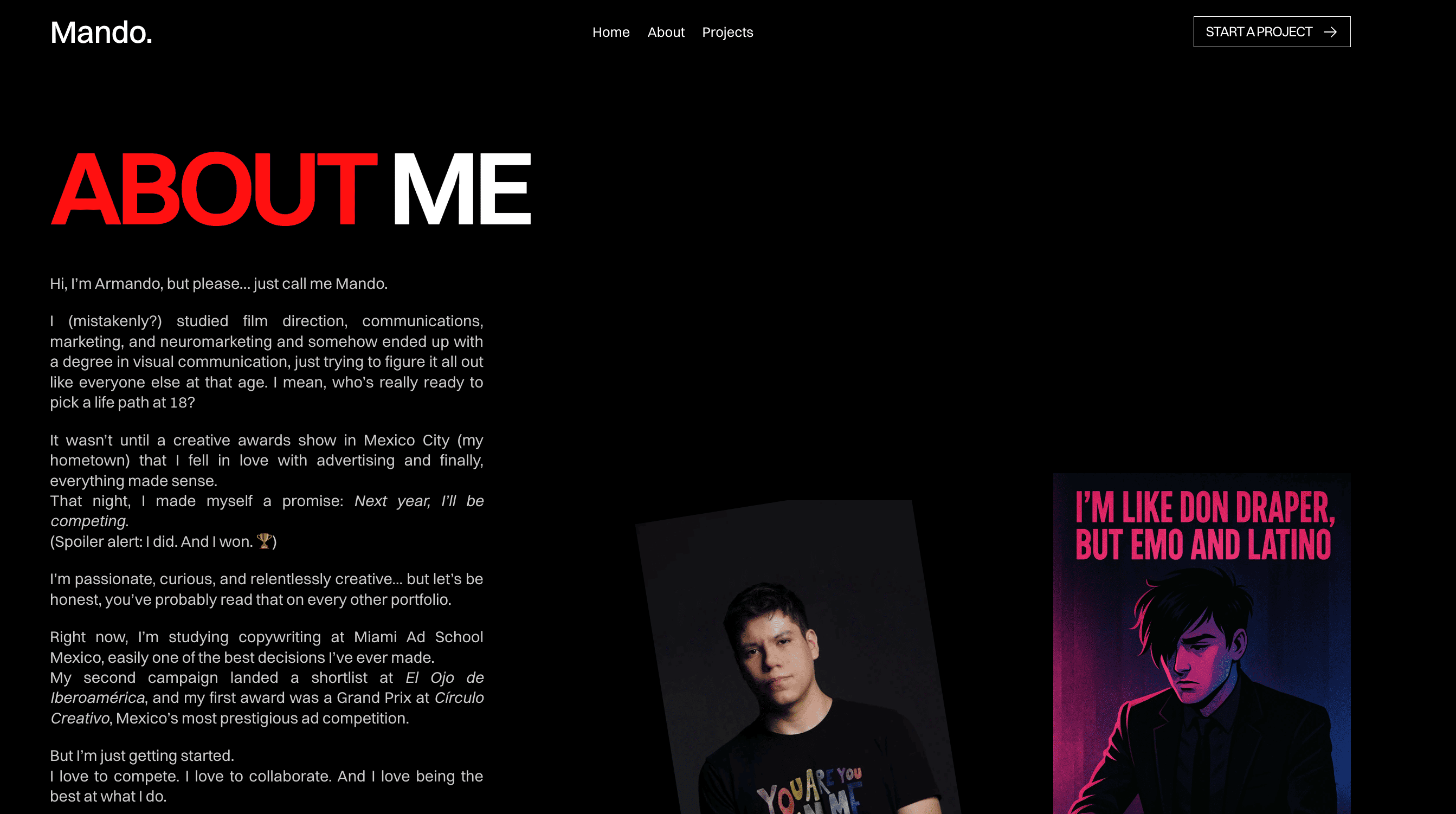 Landing pages